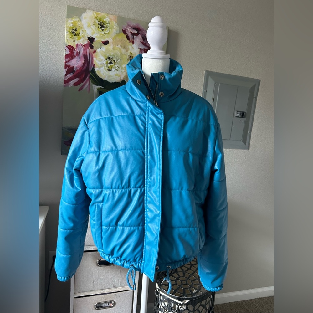 VILA Vibrant Blue Coat